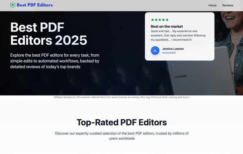 Best Pdf Program BestPDFEditor.net Review – Top PDF Editor Comparison Guide